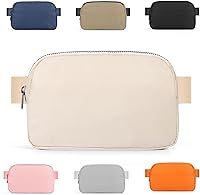 Vista 1 de ZPN Mini riñonera cruzada para mujer y hombre, Cremoso