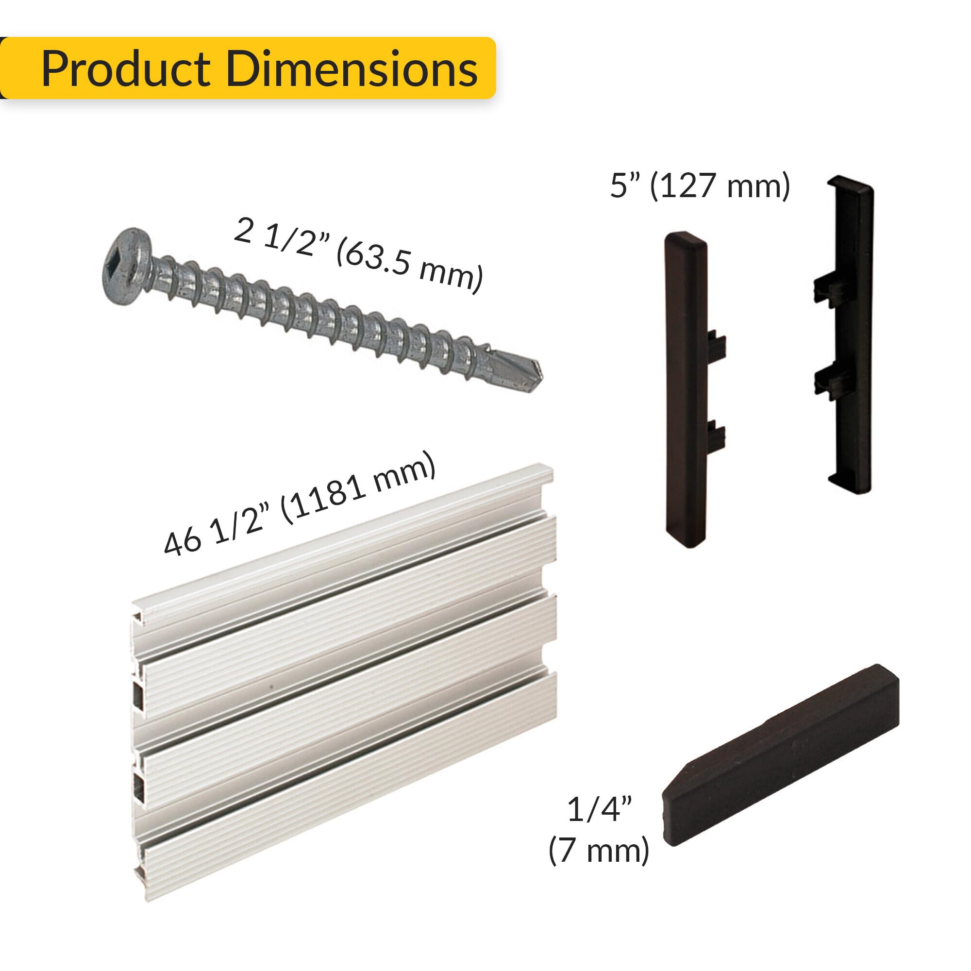Brixwell QG6K-001 Ready Pack Track Kit