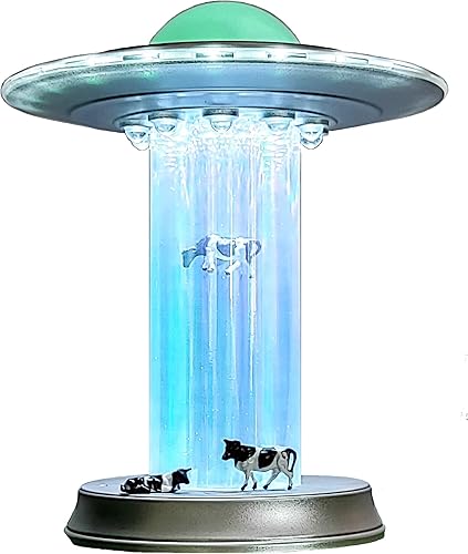 Miniatura 1 de WAN TAI Modelo OVNI Abduction Alienígena Decoración Área 51 UFO Lámpara Espacial Amante del Espacio Sala de estar Dormitorio Tienda Luces