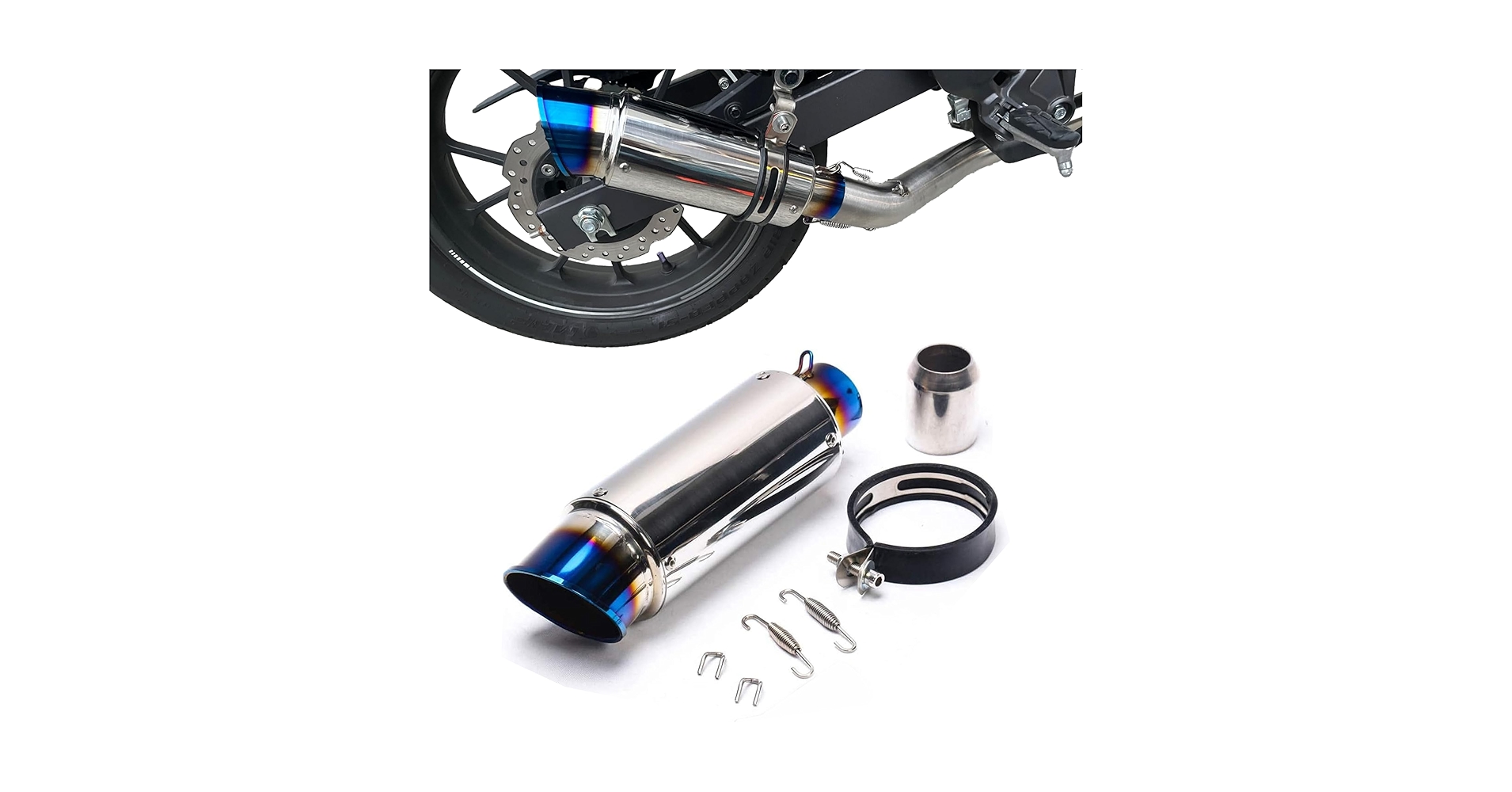 その他 MOTO Amazon | 【MOTOR KANTO】スリップオンマフラー サイレンサー