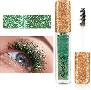 Máscara verde para pestañas, impermeable, de ...