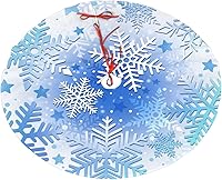 Vista 11 de Falda de árbol de Navidad con estrellas de mar de 36 pulgadas para Navidad, vacaciones, Año Nuevo, decoración de árbol circular