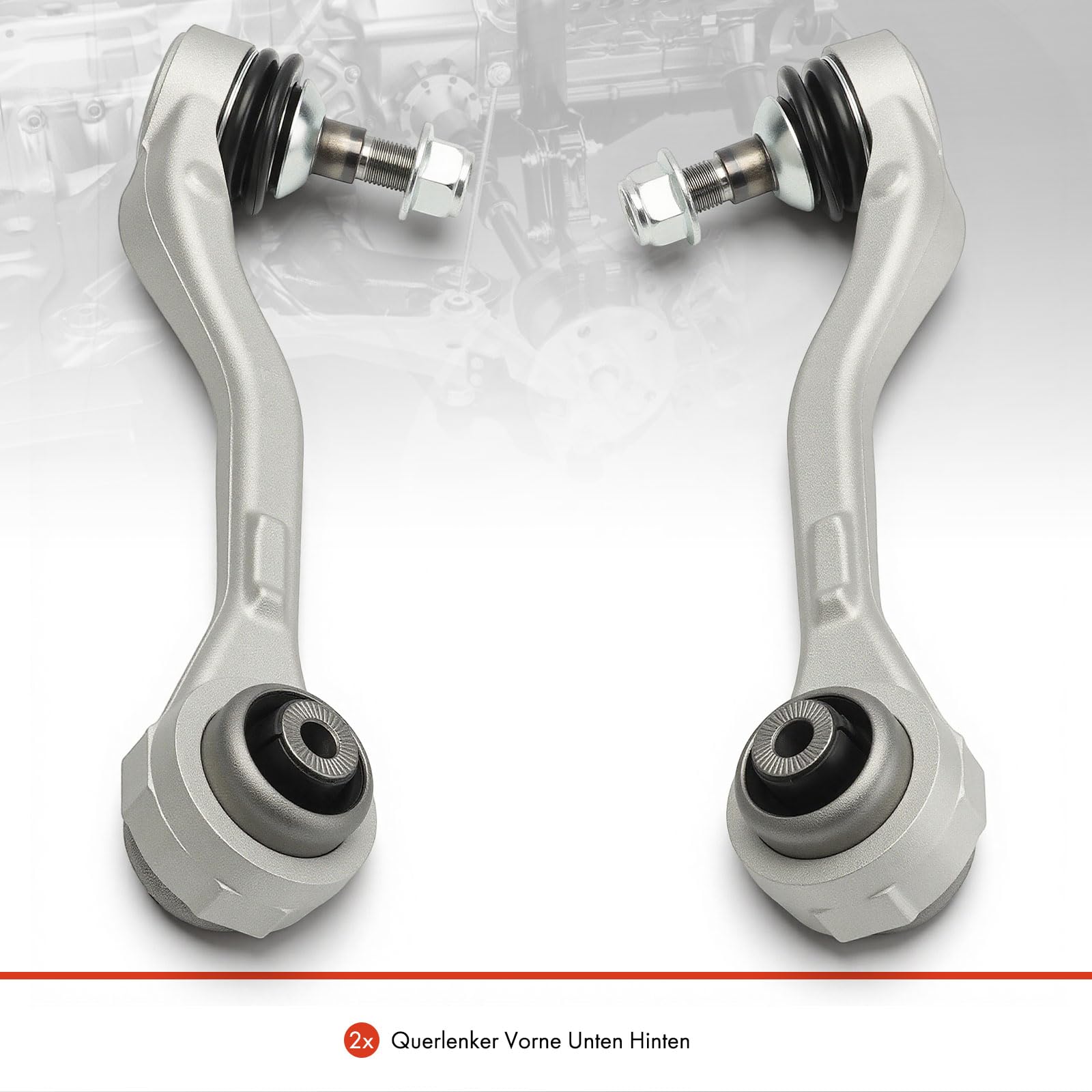Frankberg 2 x wahacz osi przedniej, dolny, tylny, kompatybilny z 4 Gran Coupe G26 M50 AWD eDrive35 eDrive40 xDrive40 2021-2026 Replace# 31108837893,31108837894
