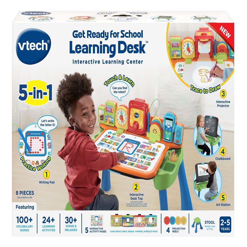 VTech 80-540900 Get Ready for School Learning Desk