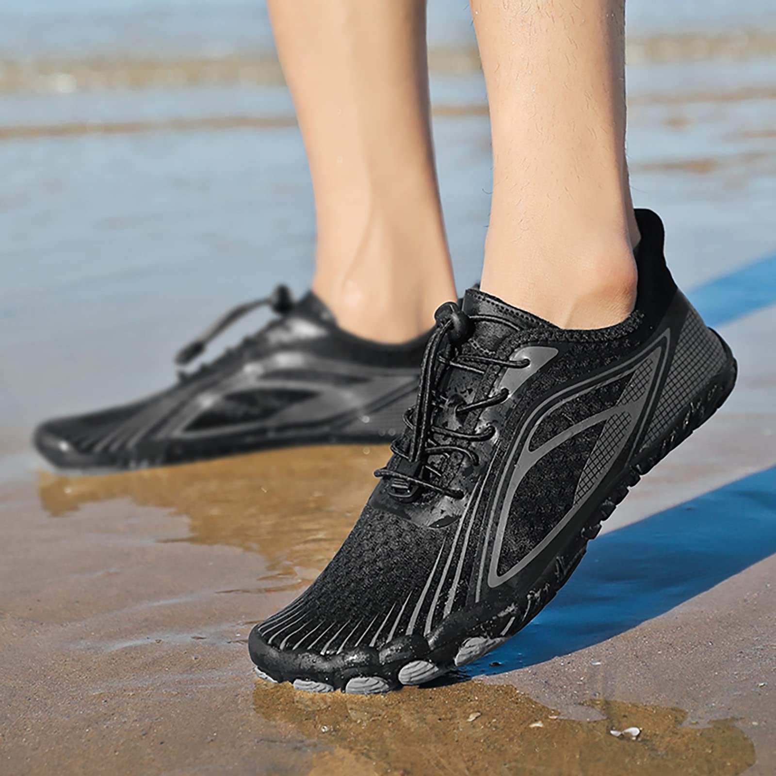 Generisch Barfuss Schuhe Damen Schwimmschuhe Wassersandalen Badeschuhe Fürs Meer Wasserschuhe Kleinkind 38 Beachies Surfschuhe Sneaker Wasser Mädchen Bade Aquaschuhe Aqua Badeschuh Kinder