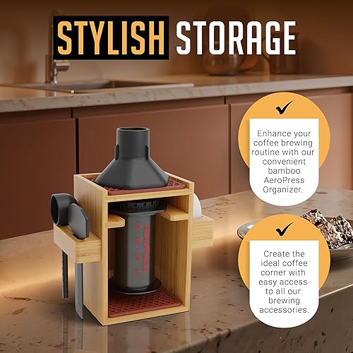 HEXNUB Compact AeroPress Organizer Stand alternate view 3