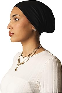 Mila No-Thread Bandana - Ultra-Light Cotton Lycra Underscarf - Classy Gift for Special Occassions - Versatile Style and Ideal Accessory for Any Outfit - Women's Hijab - بندانه قطن بدون خياطه - حجاب