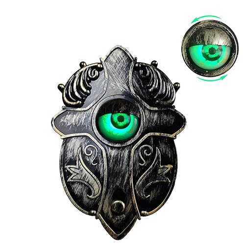 Haunted House Door Bell Decor,Prank Game Scary Halloween Eyeball Doorbell