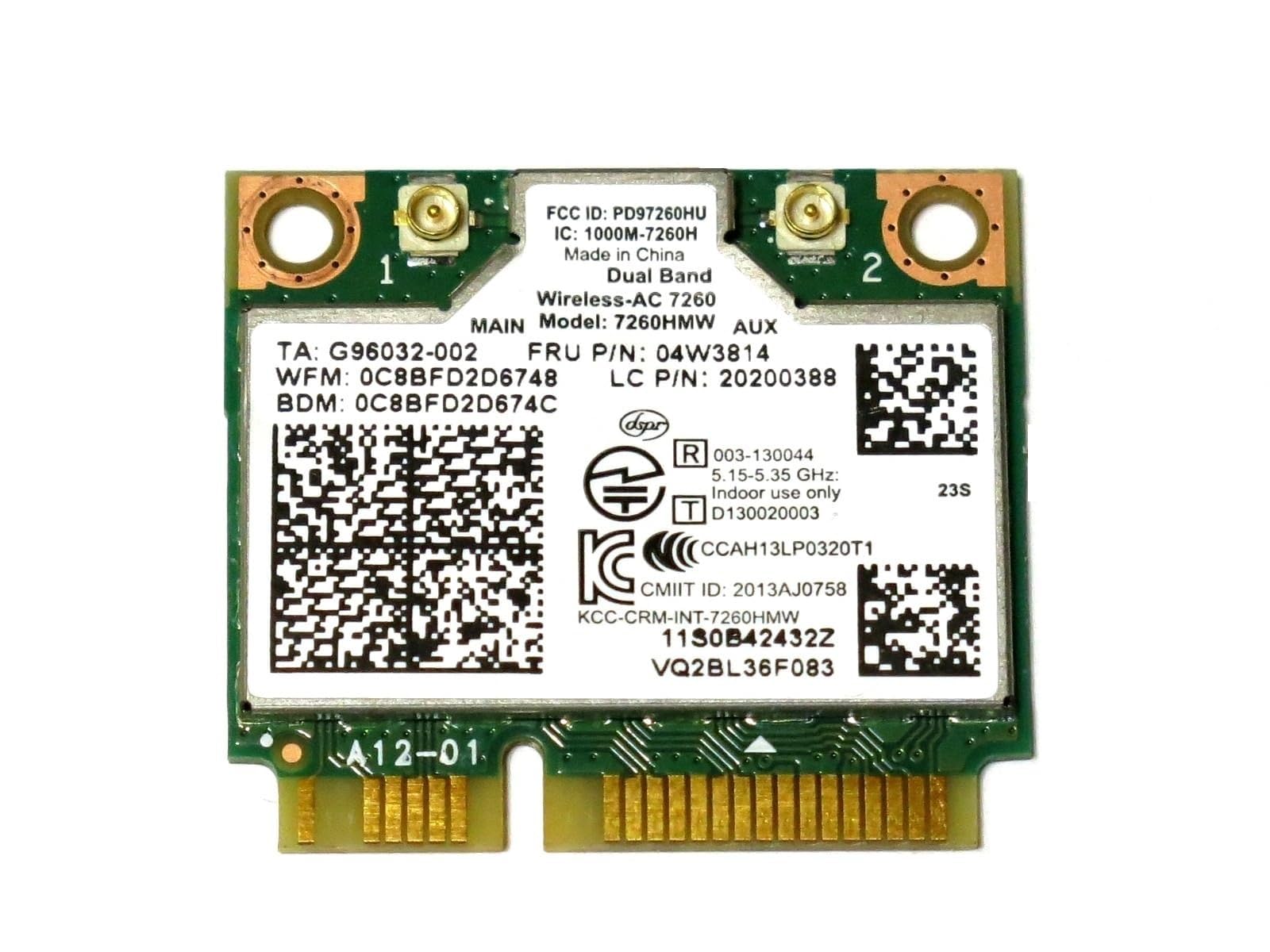 Amazon | 04W3814/04X6010/04X6090 インテル Dual Band Wireless
