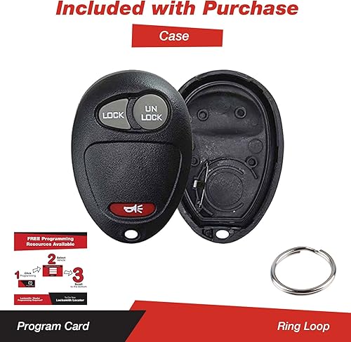 Miniatura 2 de KeylessOption Just The Case L2C0007T - Carcasa para llavero remoto de entrada sin llave