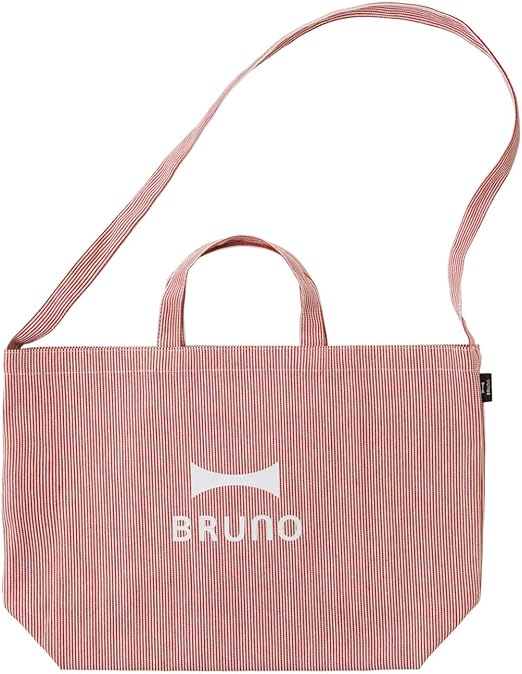 Amazon Bruno サブ バッグ エコバッグ コンパクト おしゃれ お出かけ レッド ブルーノ Bruno ワイドトートバッグ s021 Rd Bruno 生活雑貨 通販