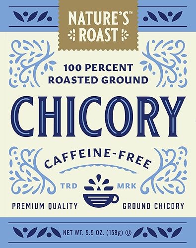 Miniatura 7 de Nature's Roast 100% achicoria molida tostada, 5.5 onzas, sustituto de café naturalmente sin cafeína