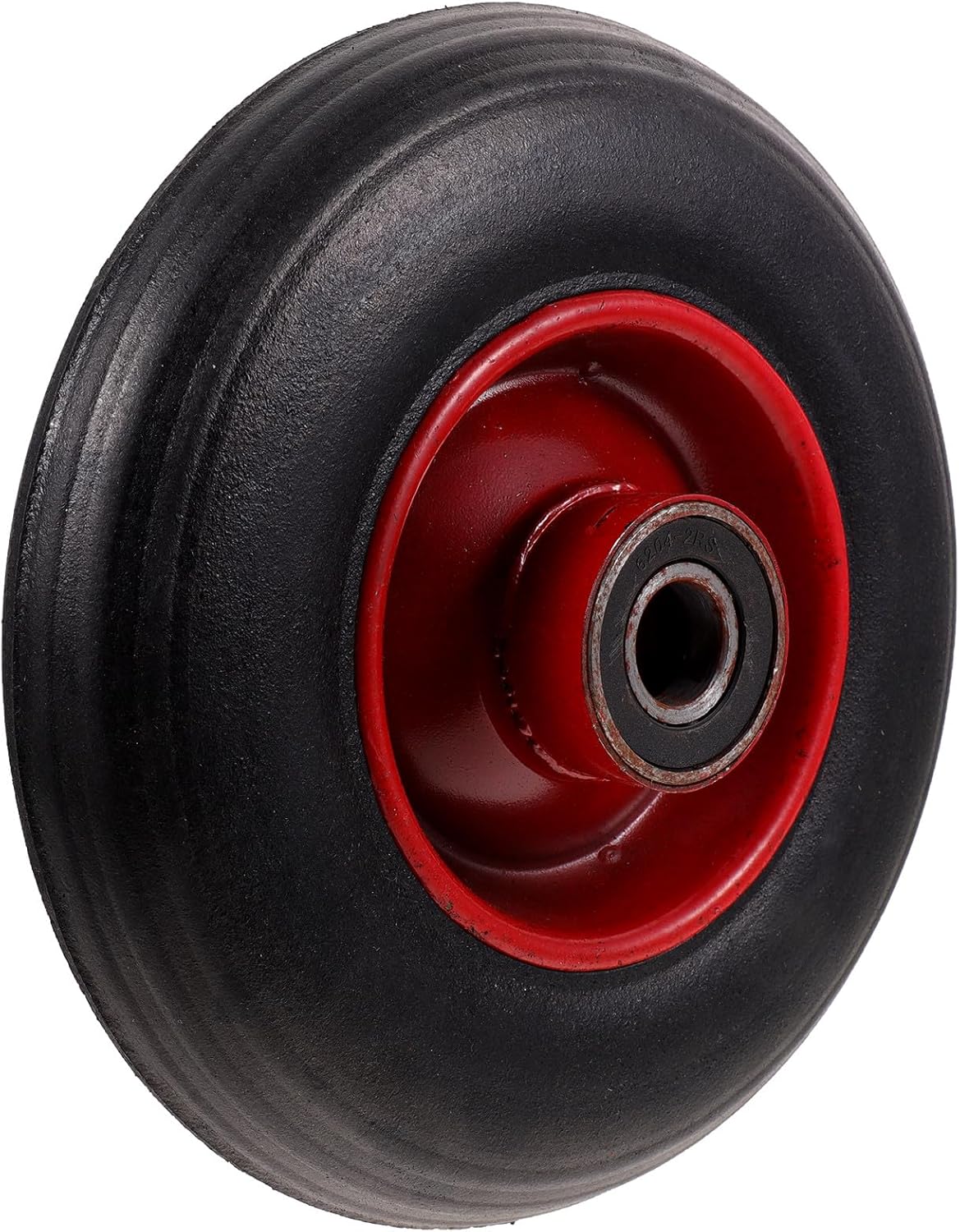 Yardwe 10-inch Solid Rubber Wheelbarrow Tire Replacement 215mm Diameter Mute Trolley Wheel ’ Unicycle and Hand Truck Puncture-proof Non-inflatable Outdoor Cart Tyre Random Color