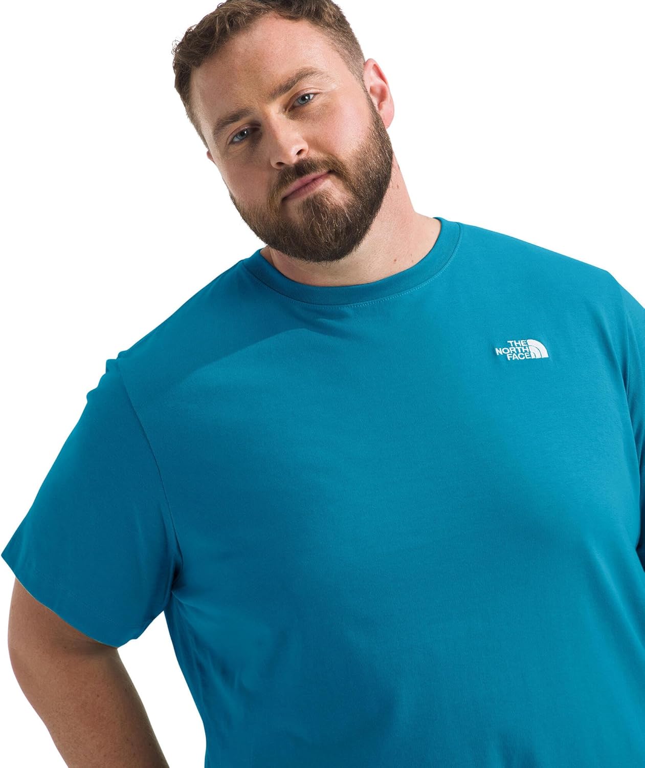 THE NORTH FACE Men's Evolution Simple Dome Short-sleeve Tee (Standard & Big Size) | Cotton Shirt With the Classic Logo - Image 3
