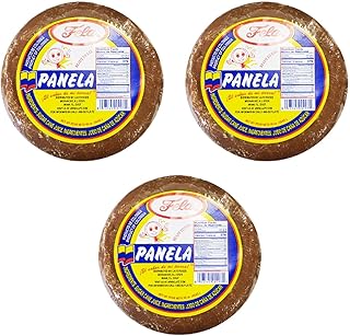 Fela Panela Brown Sugar Cane (3 Pack, Total of 48oz)