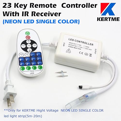 Miniatura 5 de KERTME - Tira de luces LED de neón