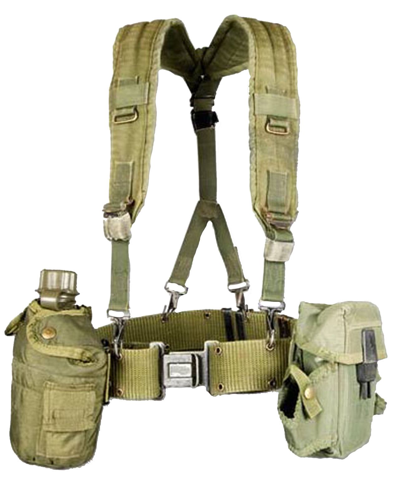 Buy Outdoor Clothing Previously Issued US GI OD Green Canteen Set with