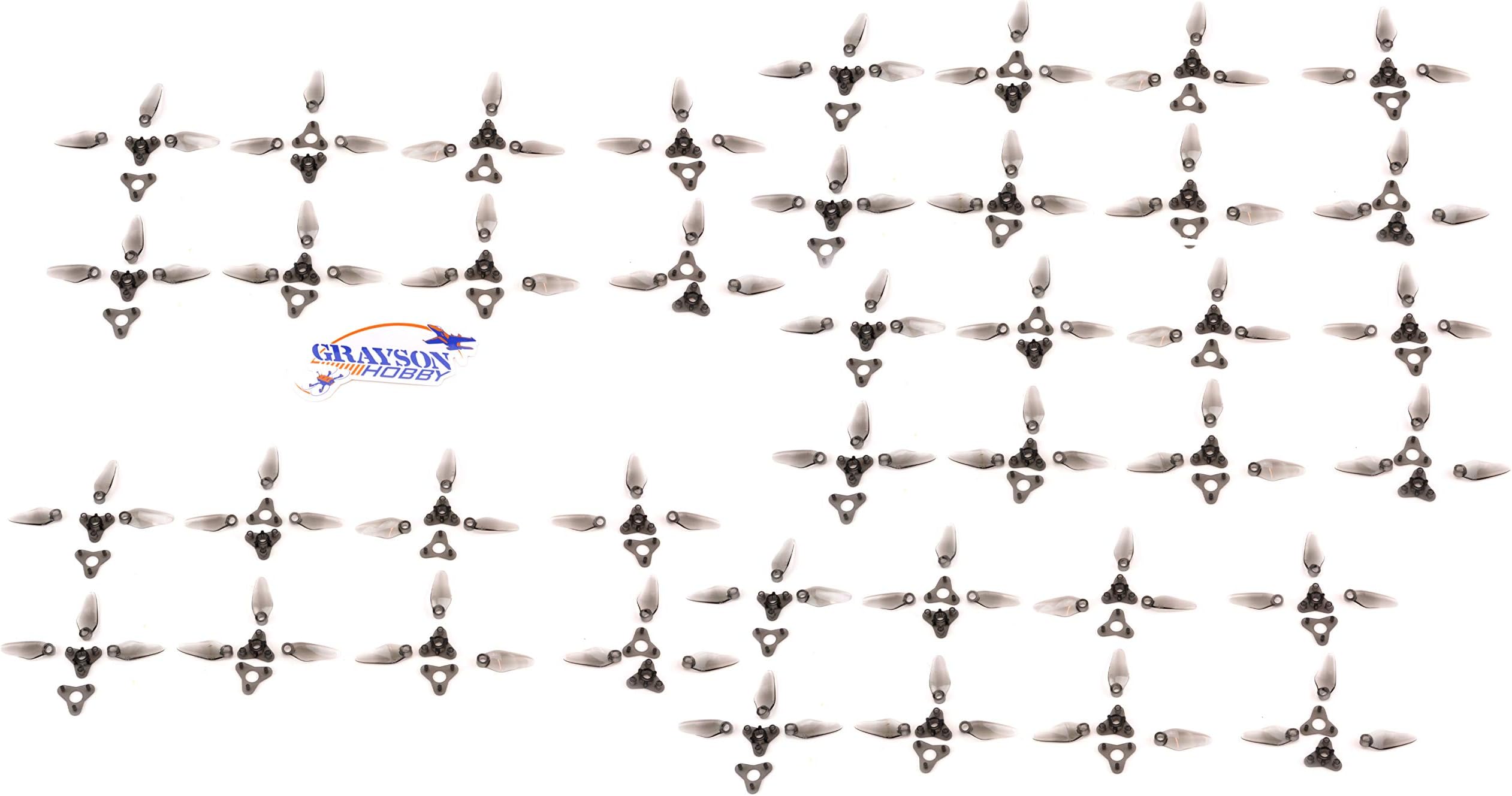 DALPROP 5 Pack (20pcs) 3inch FPV Drone Folding Safety Prop 10 x CW | 10 CCW Folding Props for FPV Racing Quadcopter - 5 Complete Sets