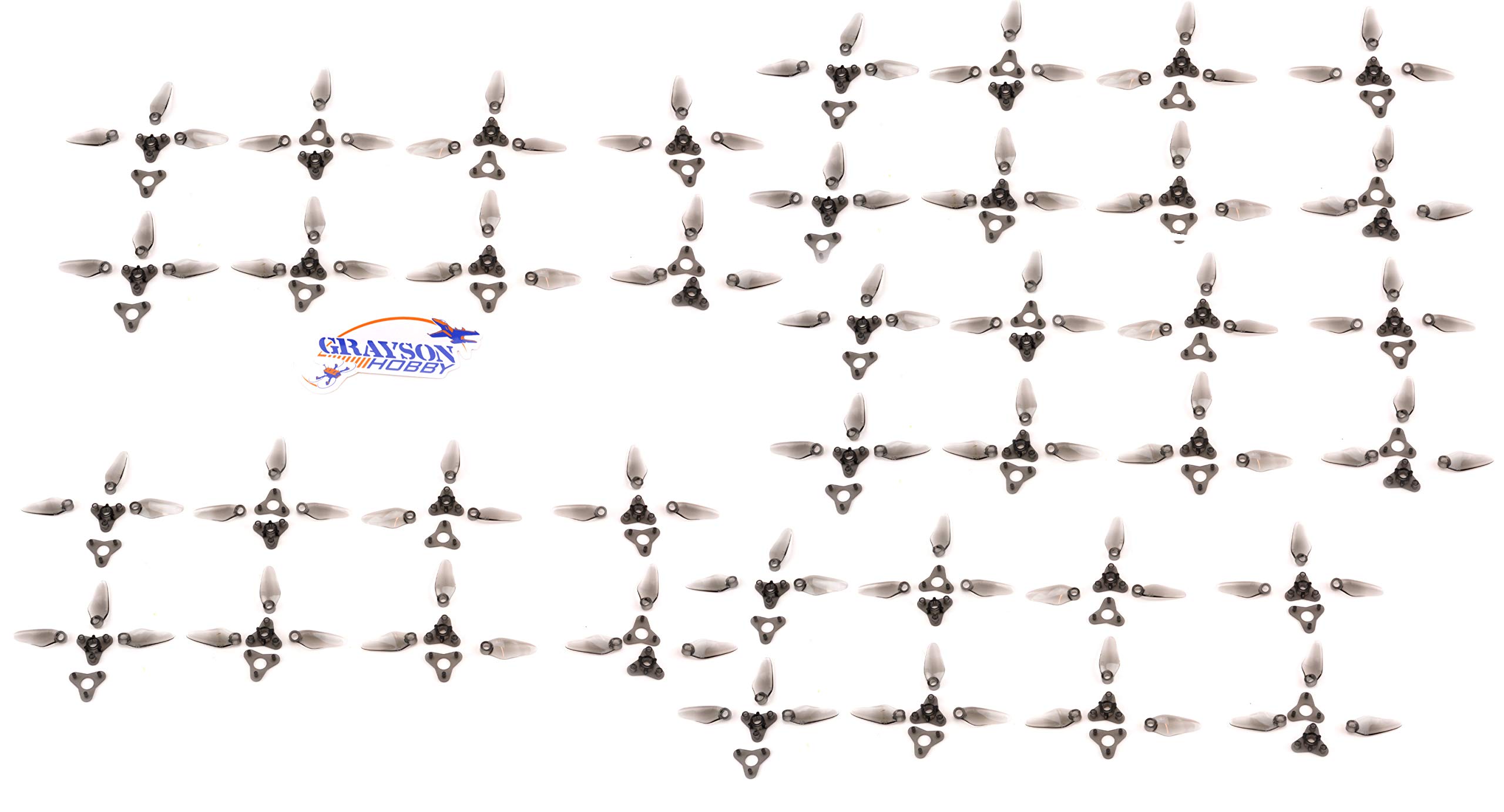 DALPROP 5 Pack (20pcs) 3inch FPV Drone Folding Safety Prop 10 x CW | 10 CCW Folding Props for FPV Racing Quadcopter - 5 Complete Sets