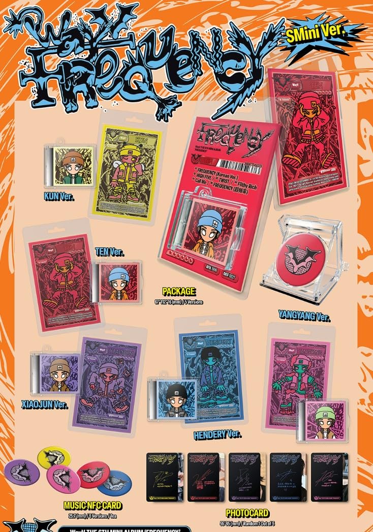 WayV solo yizhiyu 一直娯 テン サイン会 4枚セット WayV solo yizhiyu 一直娯 テン サイン会 4枚セット WayV solo yizhiyu