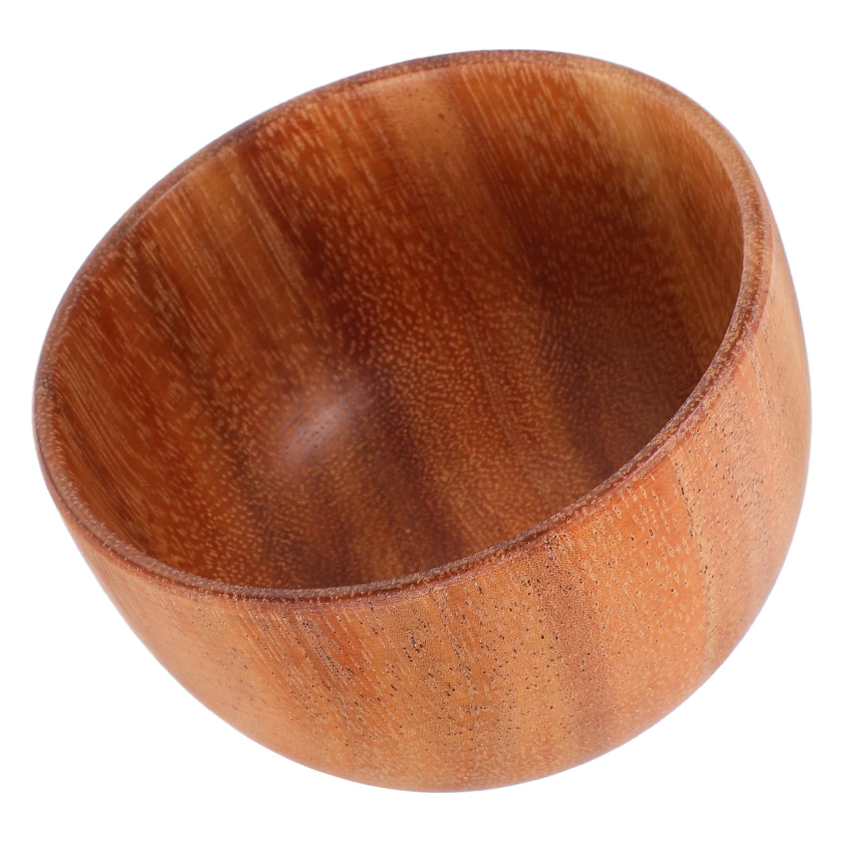 KICHOUSE Wooden Shaving Soap Bowl for Men Natural Wood Lathering Dish for Smooth Shaving Stylish Foaming Bowl for Bathroom Travel present for Discerning Men