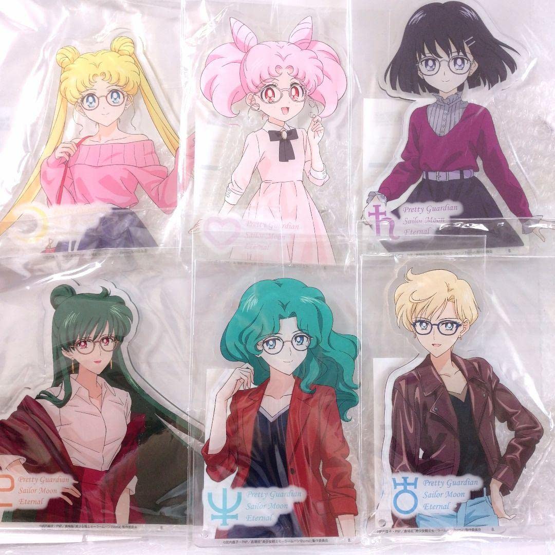 セーラームーン　JINS コラボ　アクスタ セーラームーン JINS アクリルスタンド セーラーサターン 土萠