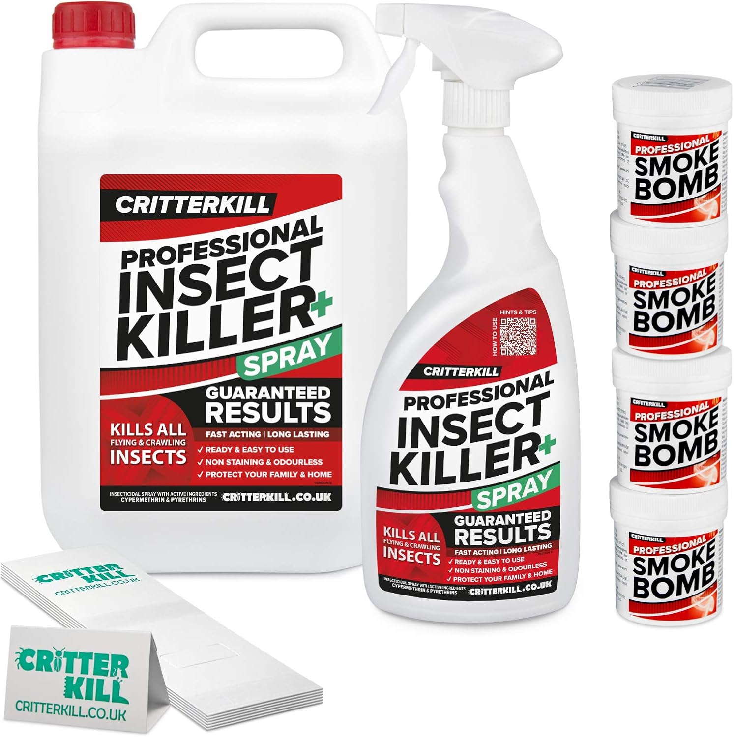 CritterKill DIY Pest Control Kit Professional Insect Killer Spray