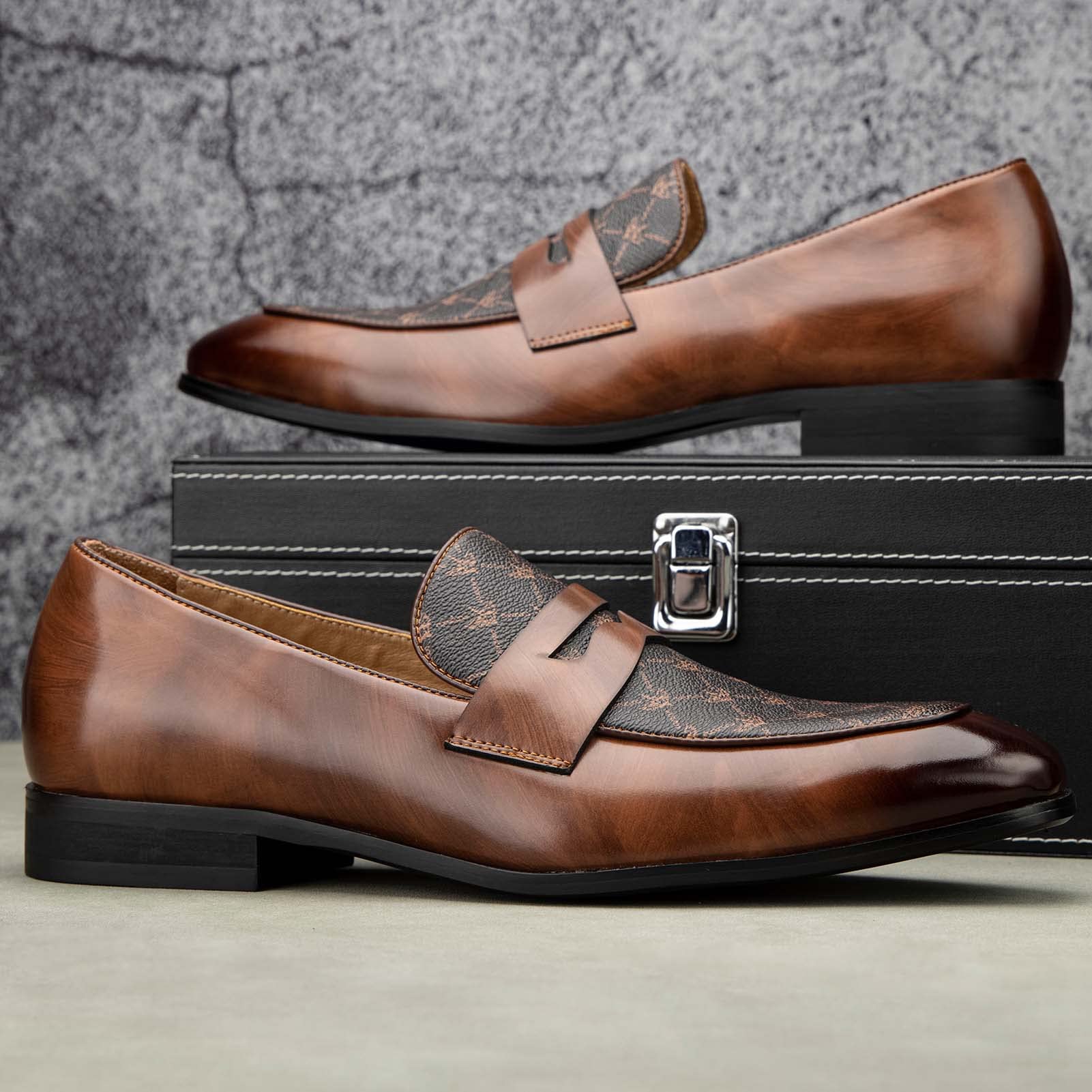 JITAI Mocassini Uomo Comfort Leggero Scarpe Eleganti Estive Loafers EU UK