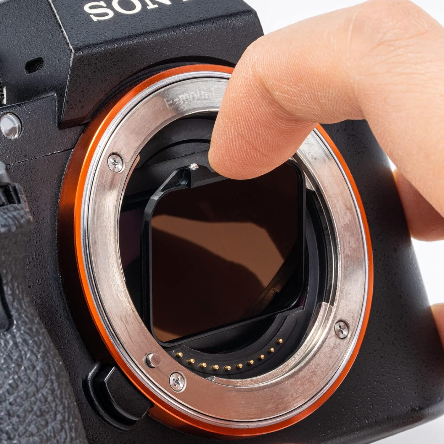 Kase 3 in 1 Clip-in ND Filter Kit ND8 + ND64 + ND1000 Neutral Density Filters for Sony E-Mount Full Frame Camera A7RV A7RIV A7RIII A7III A7SIII A7C FX3