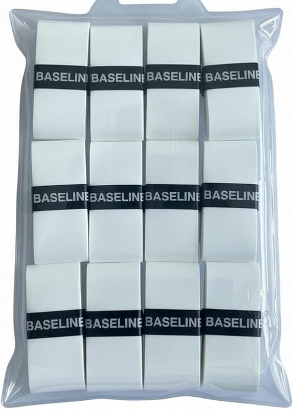 Genérico Overgrips Tenis Pack 12 – Overgrips Padel Antideslizantes y Absorbentes – Grip Raqueta Tenis Profesional – Alta Durabilidad