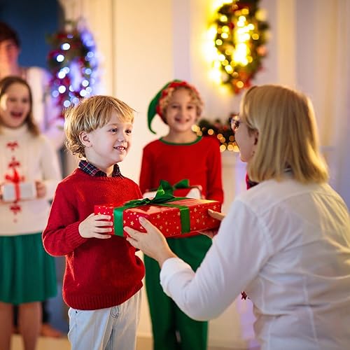 Miniatura 7 de Guirnalda de Navidad de 6 pies con función de temporizador de luces, guirnalda de pino artificial con piñas rojas y bayas rojas, decoraciones de