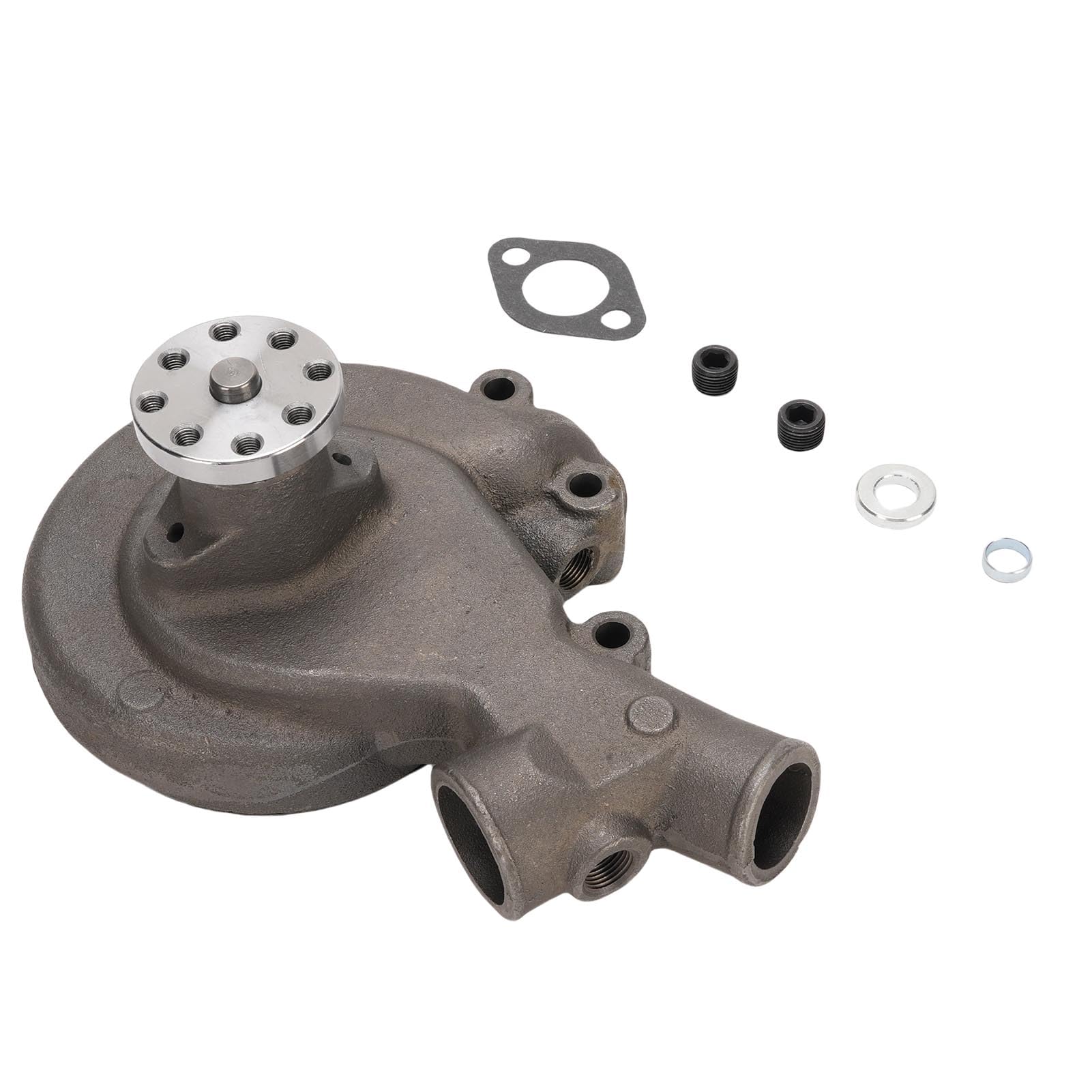 Drfeify Pompa dell'acqua del Motore, Kit Pompa dell'acqua in Metallo con Tenuta Avanzata, WP 71P 1393739, Ricambio di Raffreddamento Testato per Perdite per Motori di Grandi Dimensioni Serie 70 80