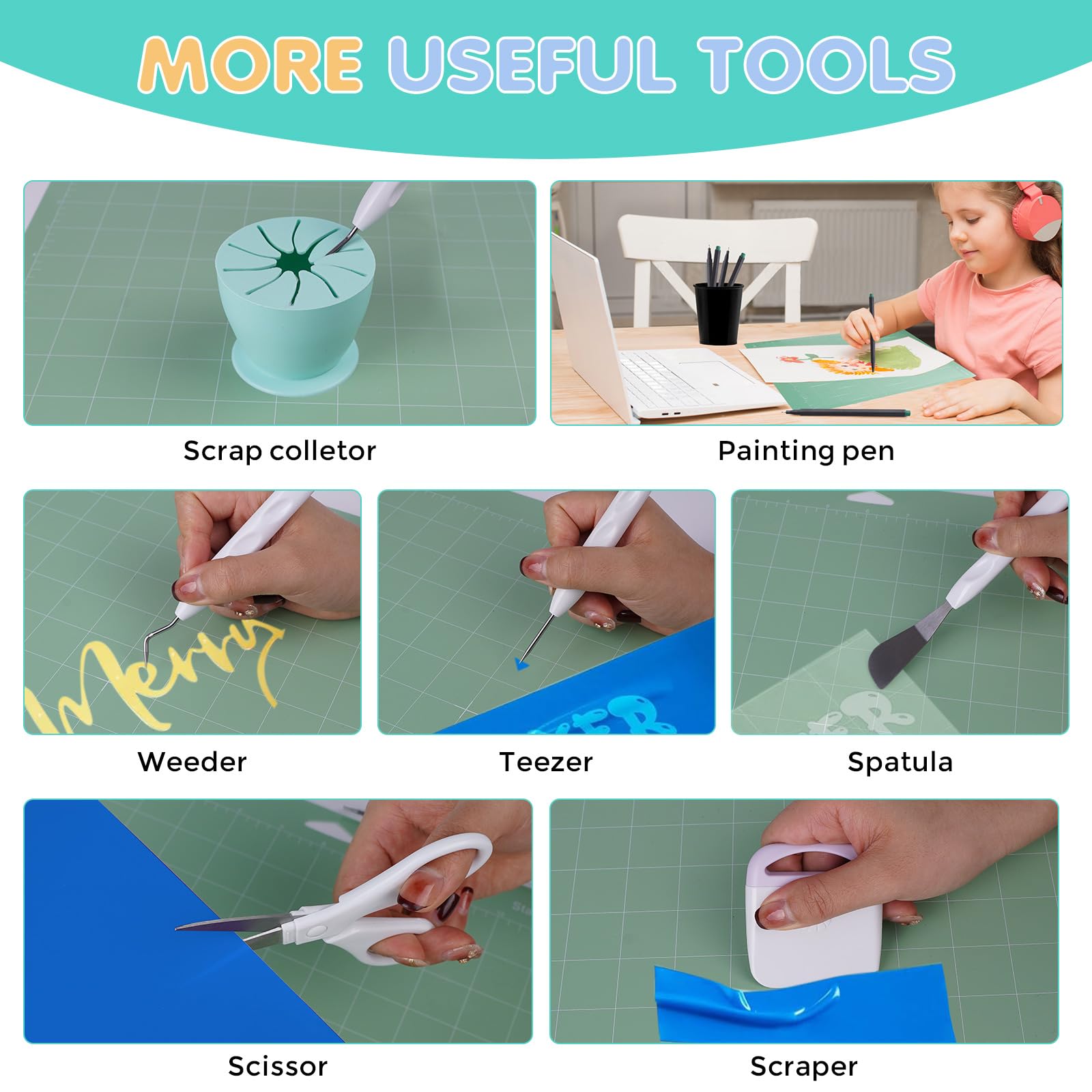 SUDYOWL Ultimate Accessories Bundle for Cricut Makers Machine- Wonderful Tool Kit as Christmas Gifts for Beginners,Pros,Instantly Create Amazing Crafting Projects