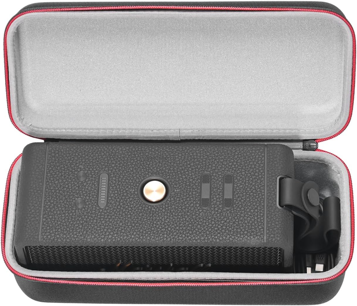 RLSOCO Hard Case for Marshall Middleton II/Middleton Portable Bluetooth Speaker | Compact Design with YKK Zipper & Scratch Protection (Case Only)