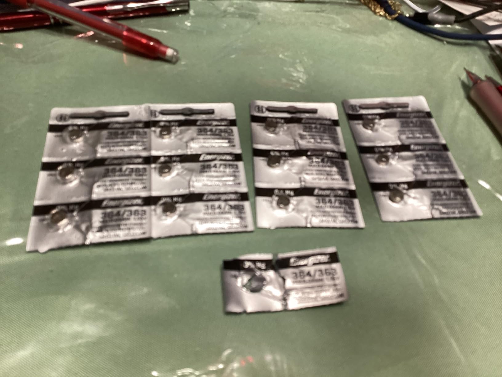 15 Energizer Watch Batteries 364/363 SR621SW Batteries