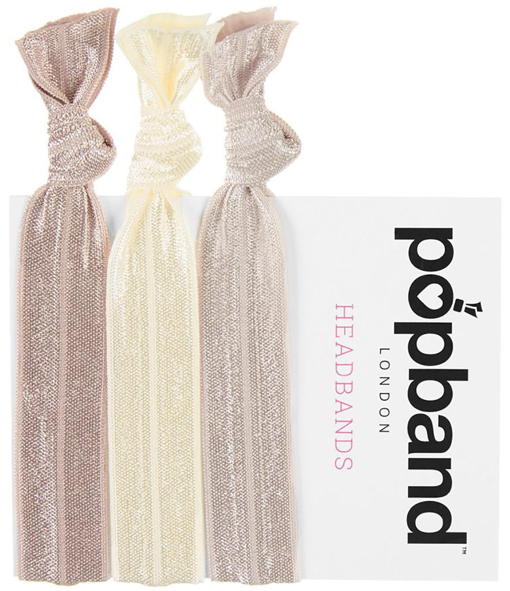 Popband Headbands, Kind to Hair (Pack of 3) - Blonde