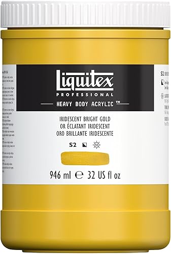 Vista 153 de Liquitex Pintura acrílica profesional de alto espesor, envase de 473 ml, tono carmesí alizarina permanente