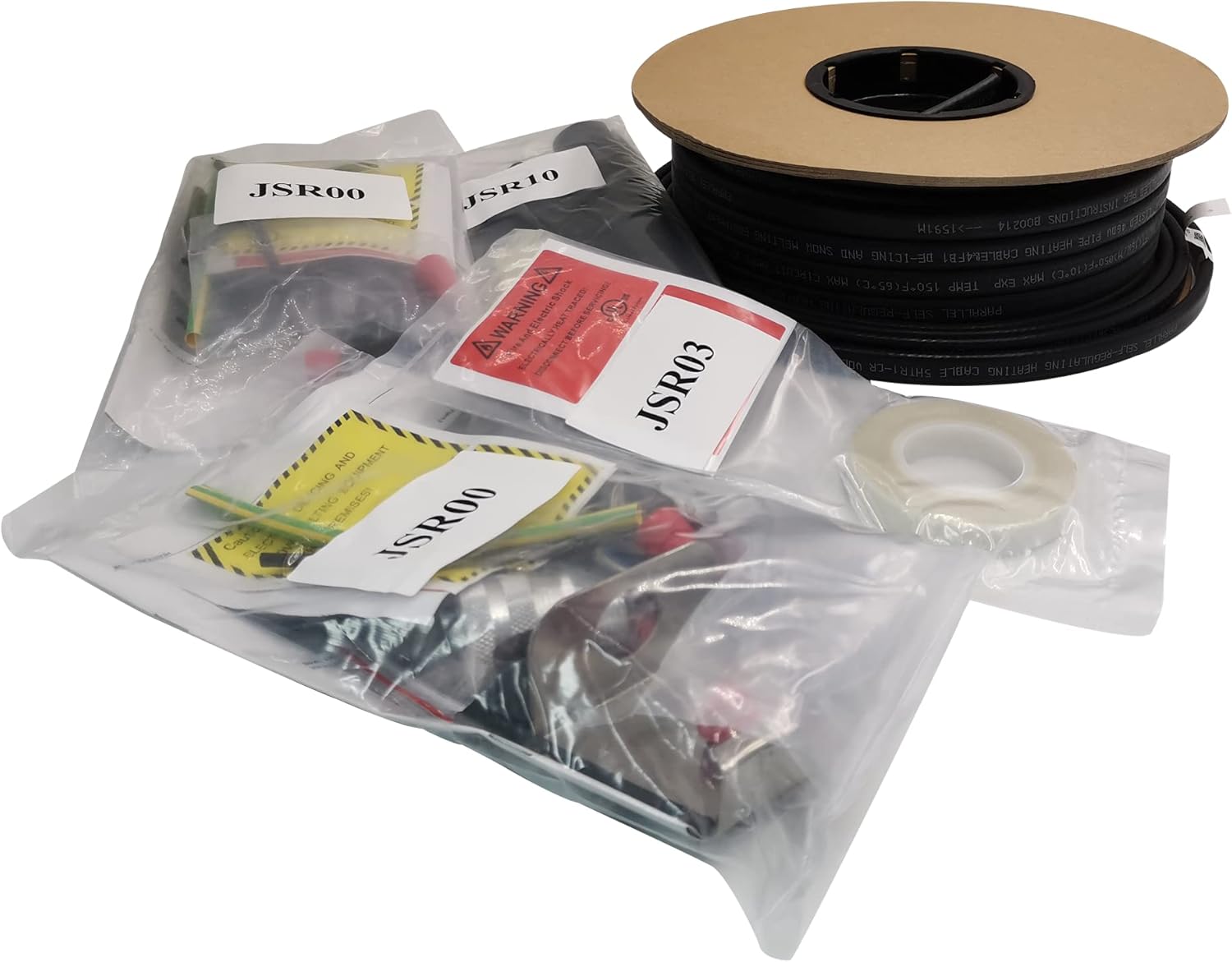 HEATIT HISFWK 100-feet 240V Self Regulating Heating Cable, Wet or Dry,Industrial Grade