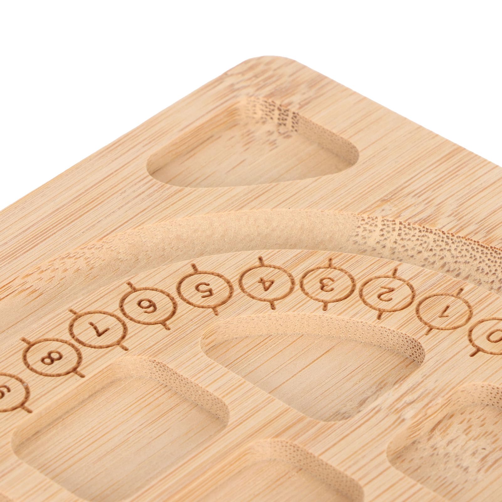 Planches à Perles En Bois Pour Bracelets - Lot De 2, Avec Rainures Et Repères, Pour Création De Bijoux DIY - 6