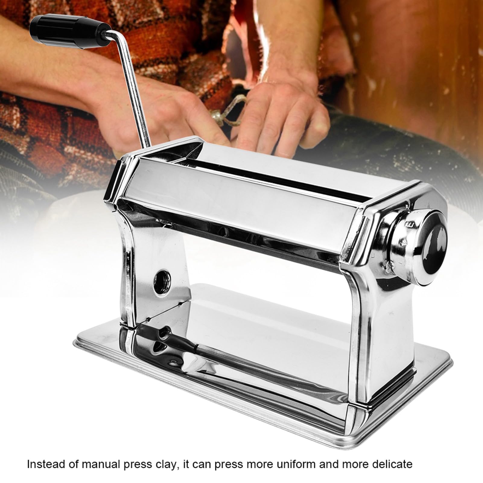 Polymer Clay Press, Ultimate Clay Machine Clay Extruder Tonverlängerer Mischerpressen Handbetriebene Tonpressmaschine Walze Handpresse Polymer Rolling Clay Maschine