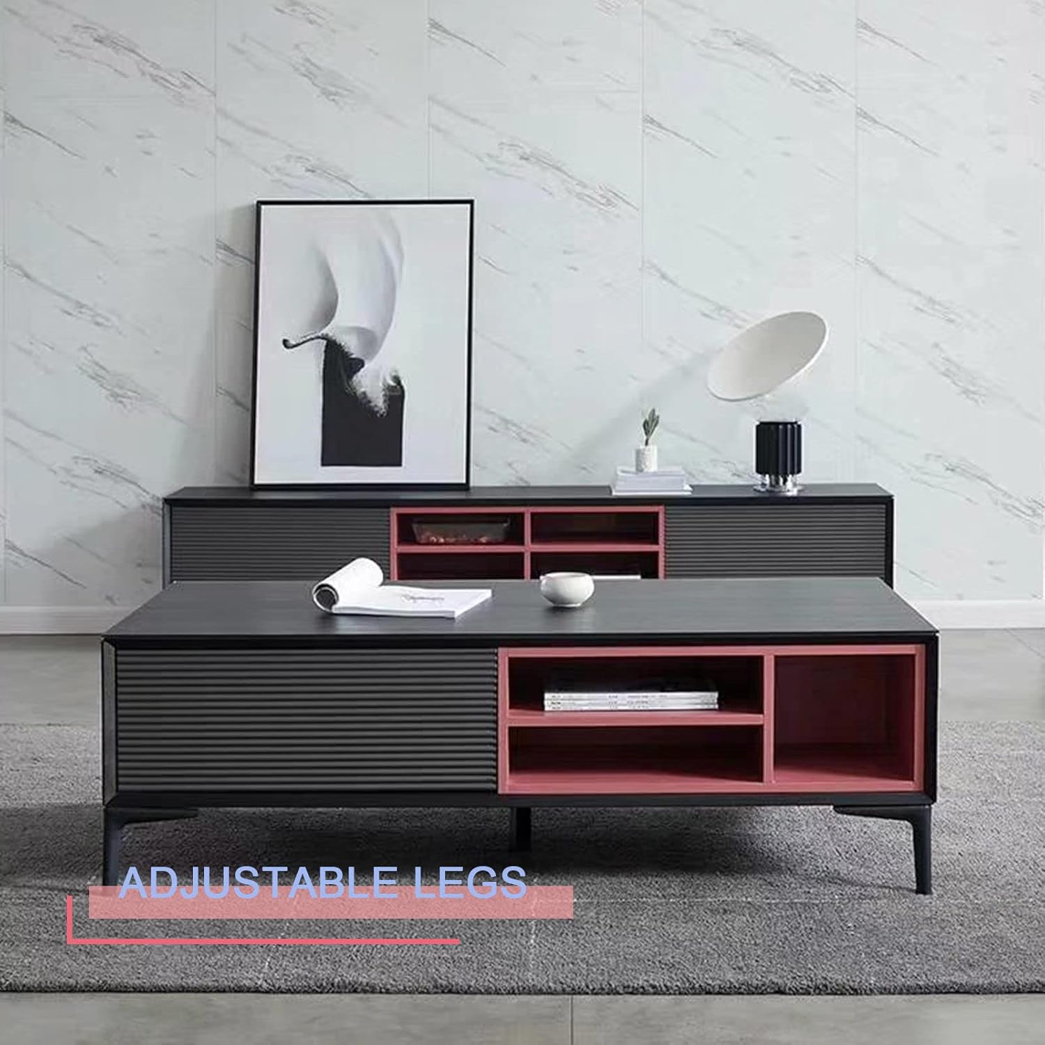 Replacement Furniture Legs,4Pcs,Metal Furniture Legs,Stainless Steel Legs,Triangle Legs,Sofa Legs,Table Support Legs,Silver Furniture Legs(Black),Black-13cm/5in