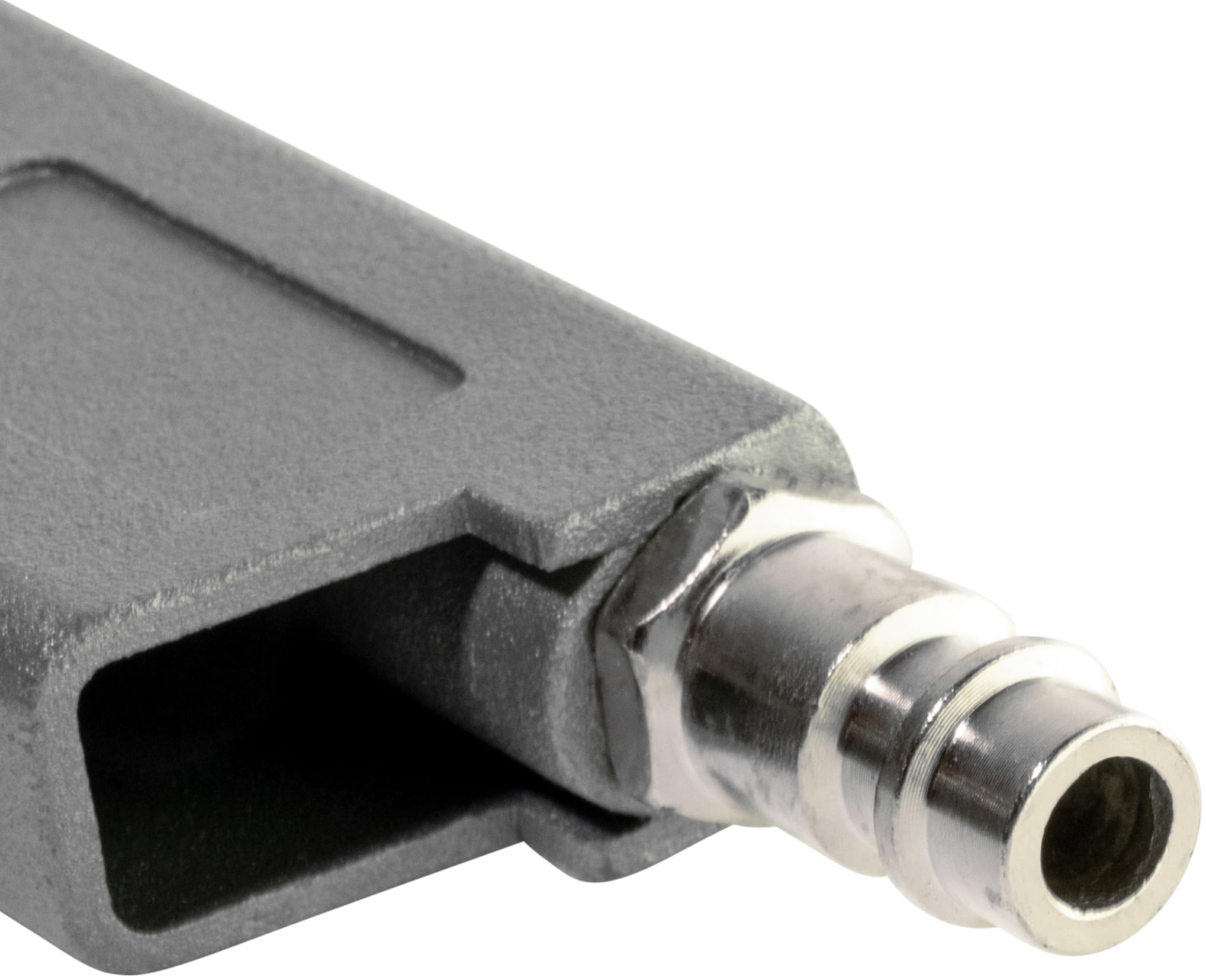 Güde 160/08/2 ST Wandkompressor mit Druckluft-Set - 230 Volt, 2 Liter Kessel, 1100 Watt, max. Druck 8 bar, eff. Liefermenge bei 0 bar 90 l/min, inkl. Reifenfüller, Ausblaspistole, 5 m Spiralschlauch