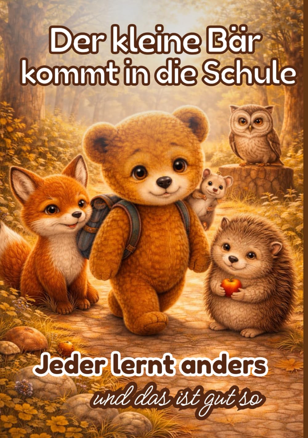 Der kleine Bär kommt in die Schule / Jeder lernt anders – und das ist gut so: Ein liebevolles Kinderbuch zum Schulanfang über Lernen, Selbstwert und ... (Mein Weg – Geschichten fürs Wachsen)