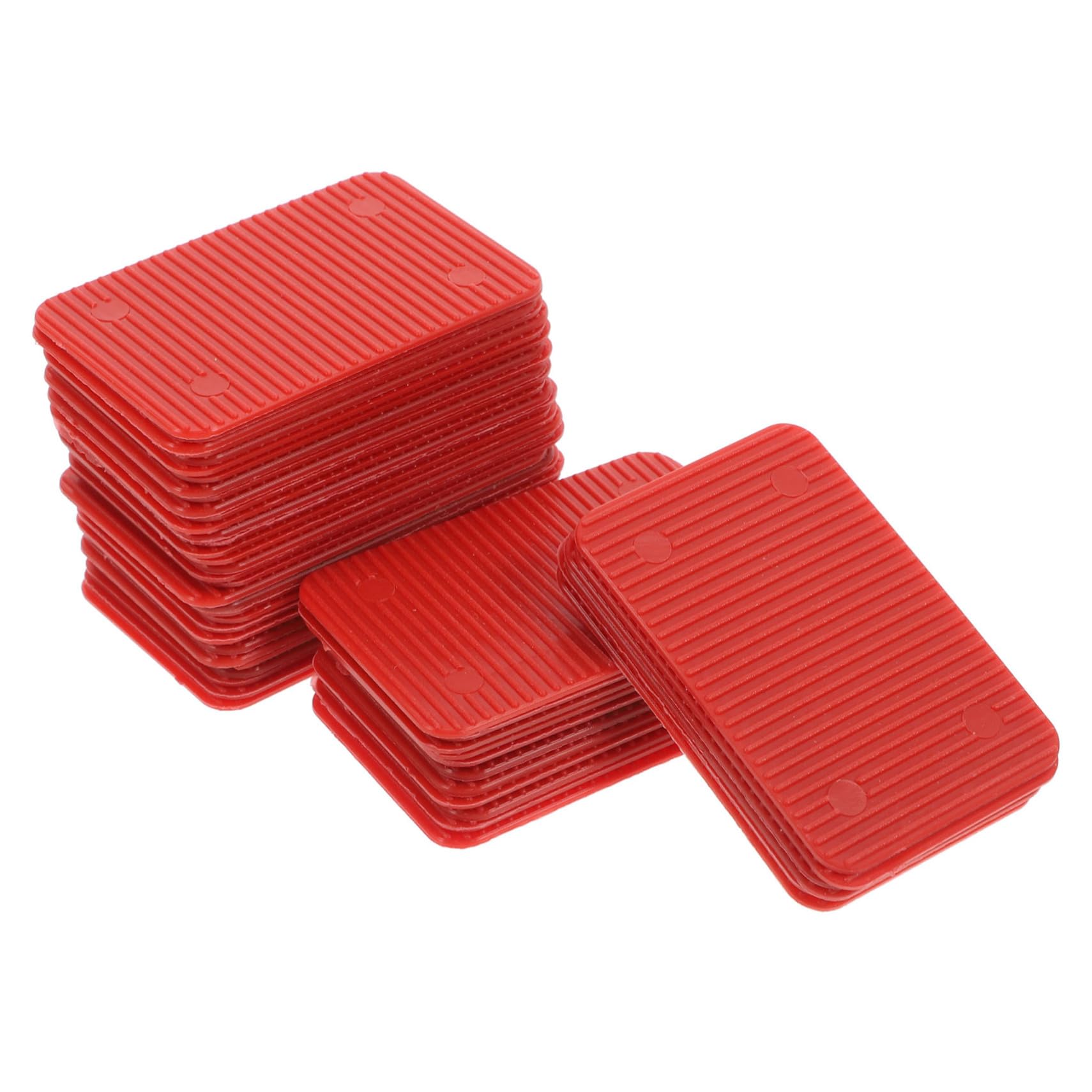 Alipis 100pcs Flat Shims for Patio Slabs Structural Composite Shims Plastic Flat Shims Door Window Support Vibration Control