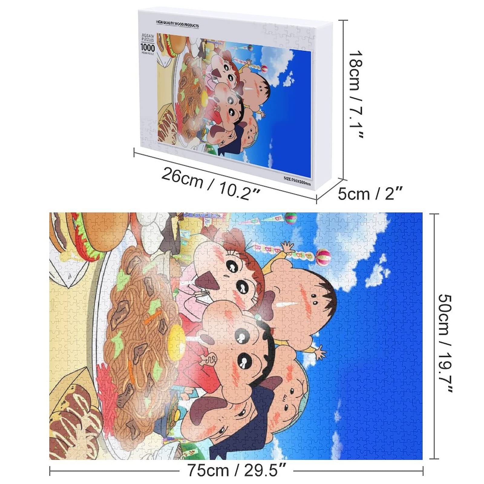 Amazon.co.jp: クレヨンしんちゃん 1000 PCS ピース ジグソーパズル