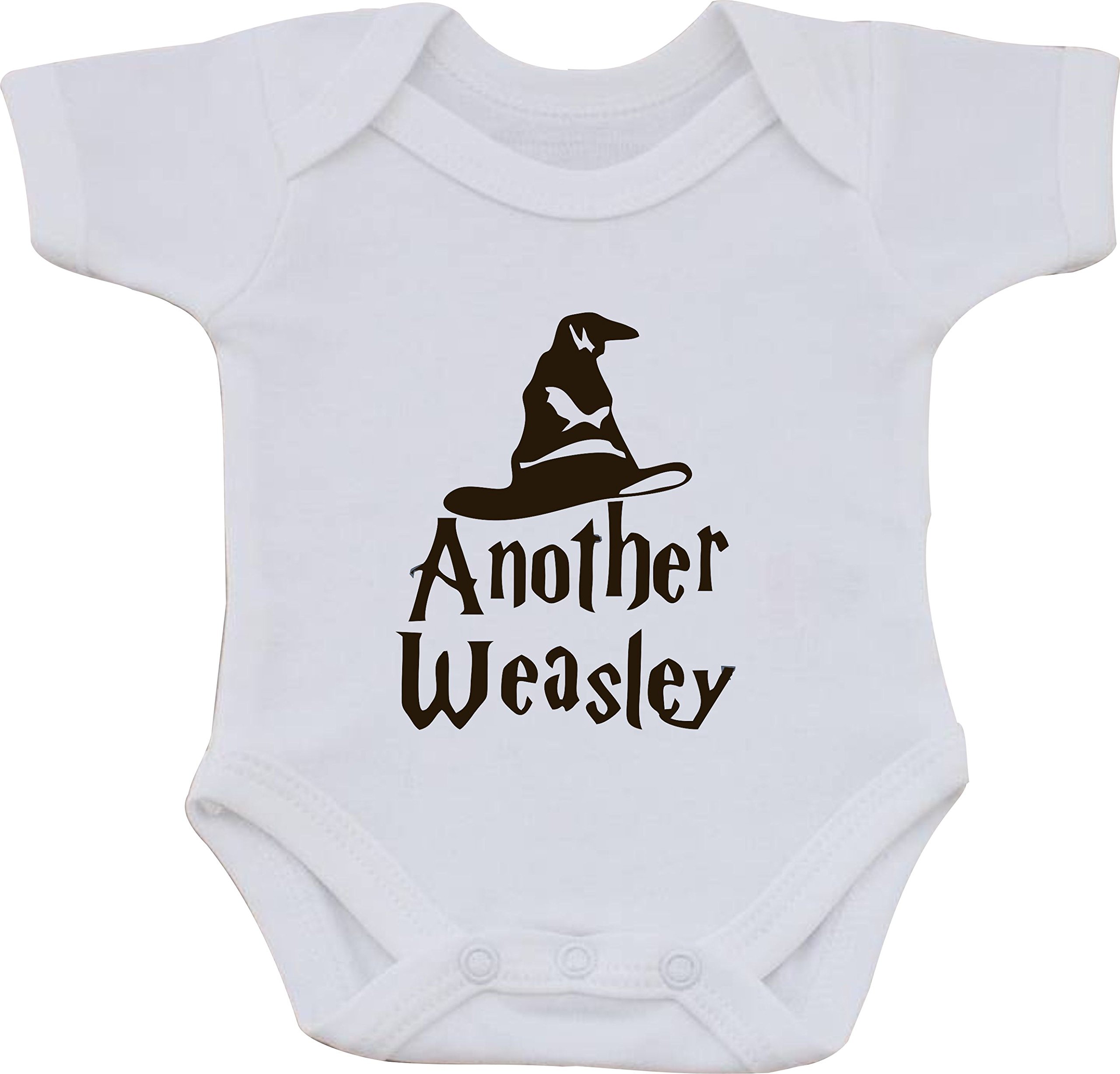 magic moments ANOTHER WEASLEY COTTON WHITE BABY VEST OR BIB (9 to 12 months)