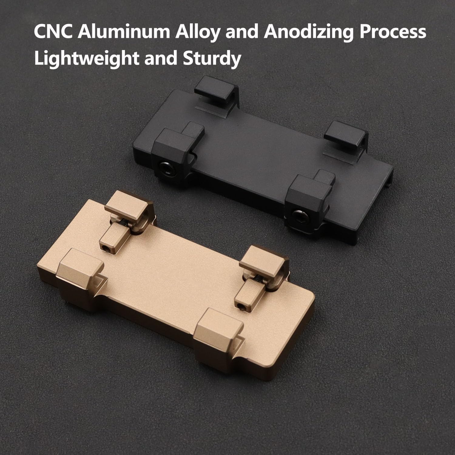 Mlok Pressure Switch Mount Plate for PEQ 15 Remote Tape Switch Mounting Aluminum