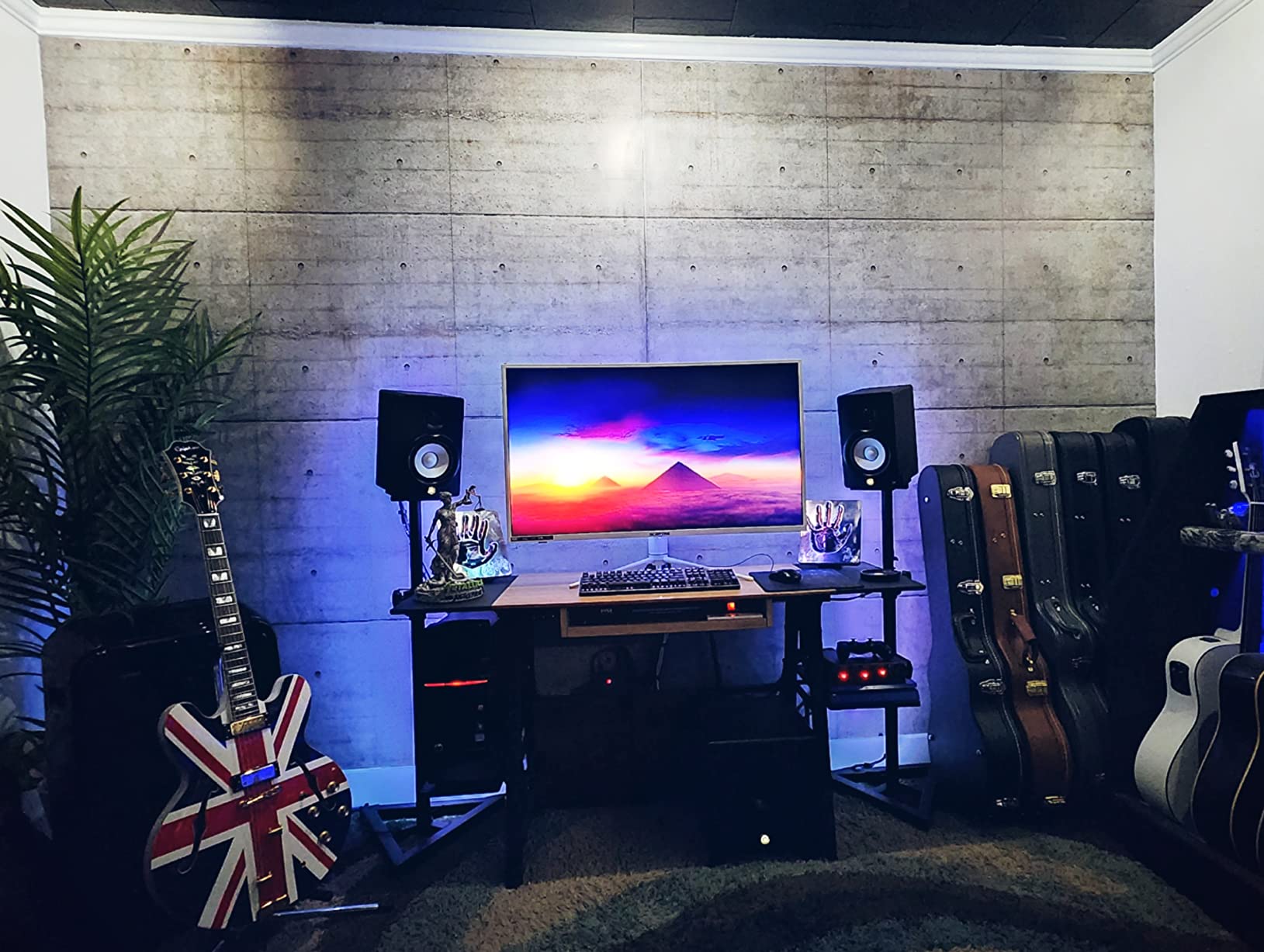 14/mo Finance Komar 8938 Concrete Blocks Wall Mural, Grey Buy Now