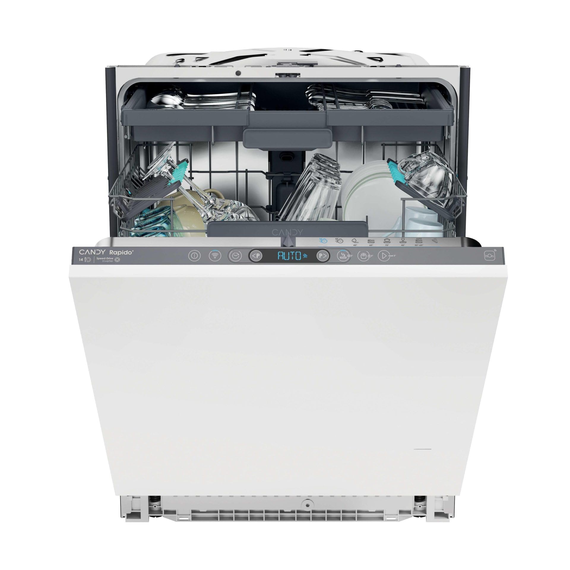 CI4B4F1A - Lavastoviglie da Incasso 14 coperti, a Scomparsa Totale, WiFi, Classe energetica B