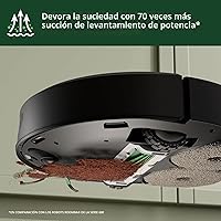 Vista 6 de iRobot Roomba Plus 405 (G185) Robot aspiradora y trapeadora combinada con base AutoWash - Almohadillas de trapeador giratorias, se vacía